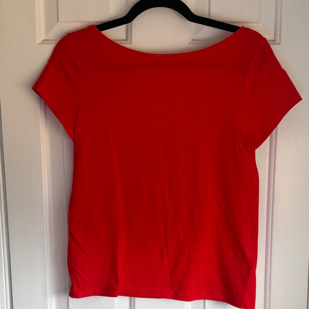 GAP Vibrant Red Short Sleeve Tee